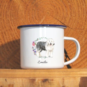 Personalizable enamel mug BOBTAIL, cup, gift image 3