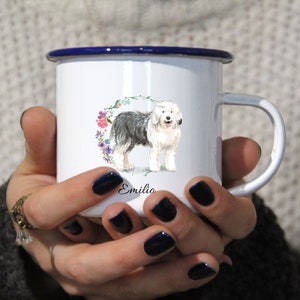 Personalizable enamel mug BOBTAIL, cup, gift image 2