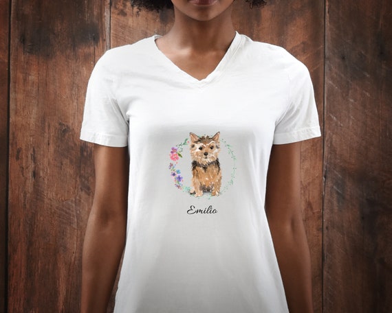 2 Piece Norwich Terrier Hearts Long Tee Pajama Set 2 Piece Norwich Terrier Hearts Long Tee Pajama Set