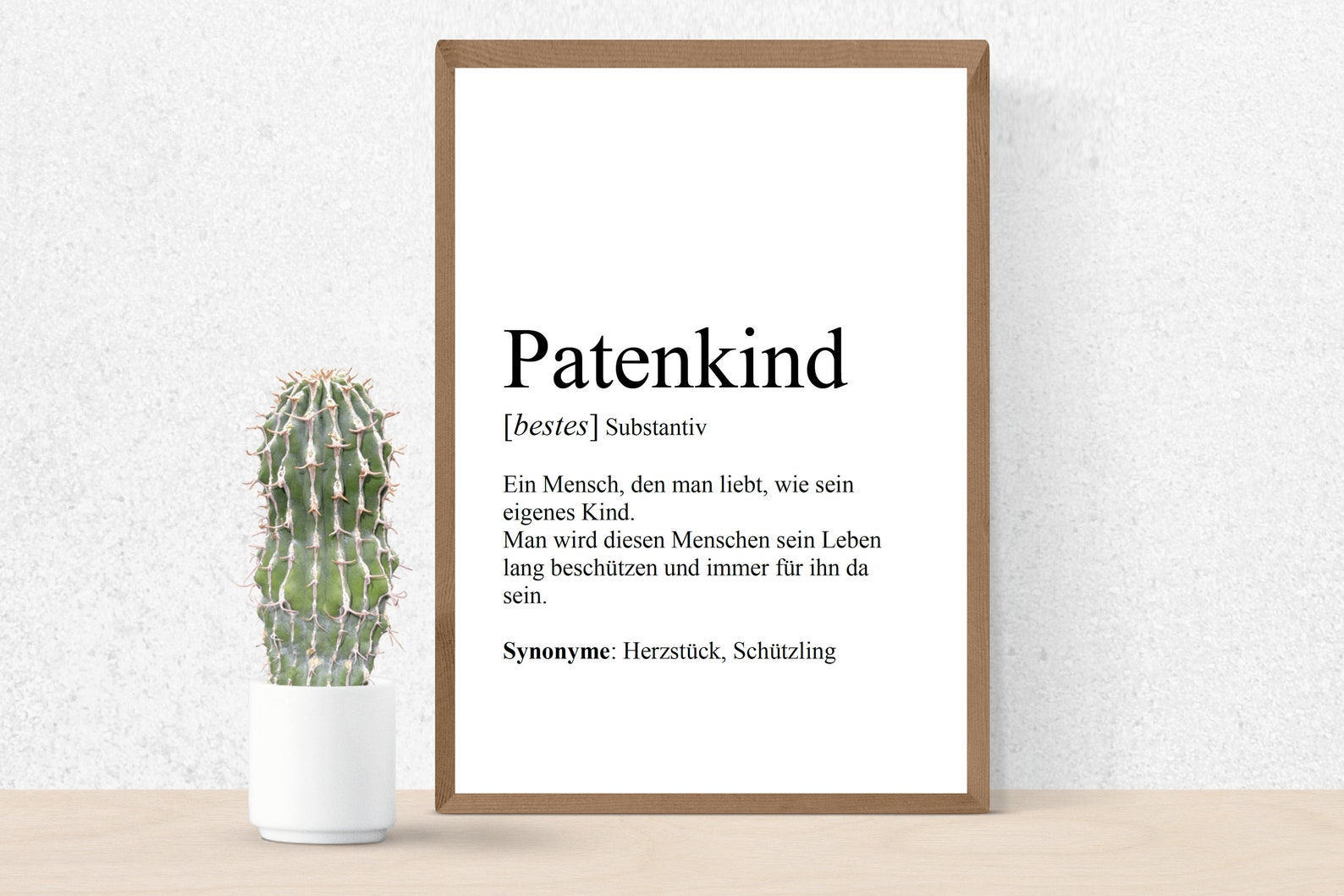 Poster A4 A3 PATENKIND customizable definition Etsy