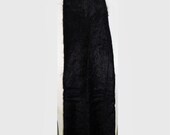 BCBG Max Azria Black Mohair Pencil Skirt Skinny Maxi Length Skirt High Waist 30 quot Waist x 44 quot length Size Med 8 10 12 wow