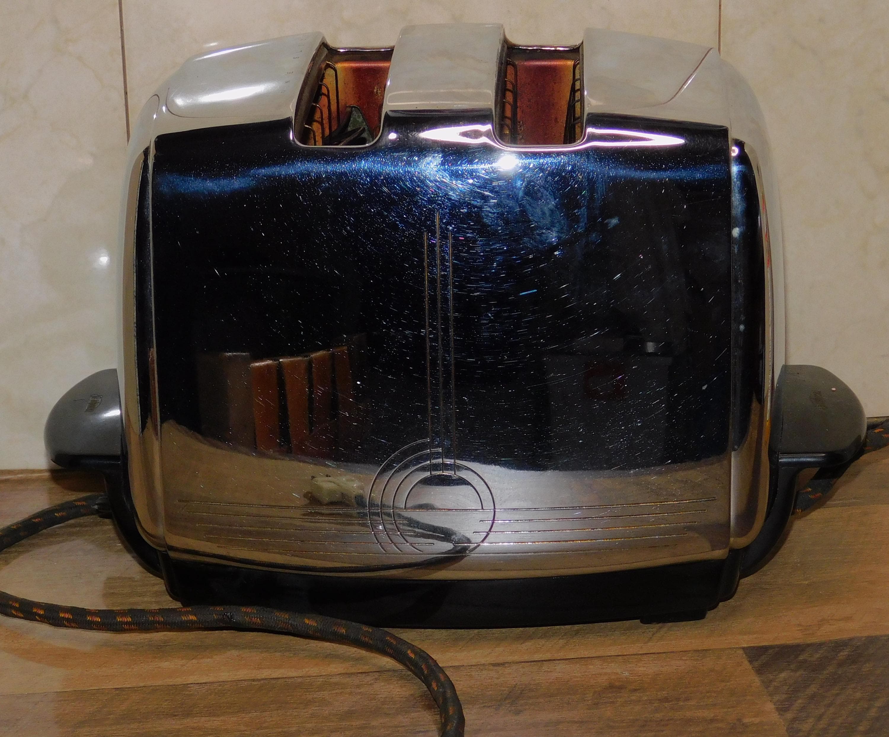 Vintage Chrome Toaster - Etsy