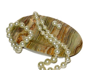 White Faux Pearl Necklace, Bracelet & Earring Set - Premier Designs Classic Casual or Formal Jewelry