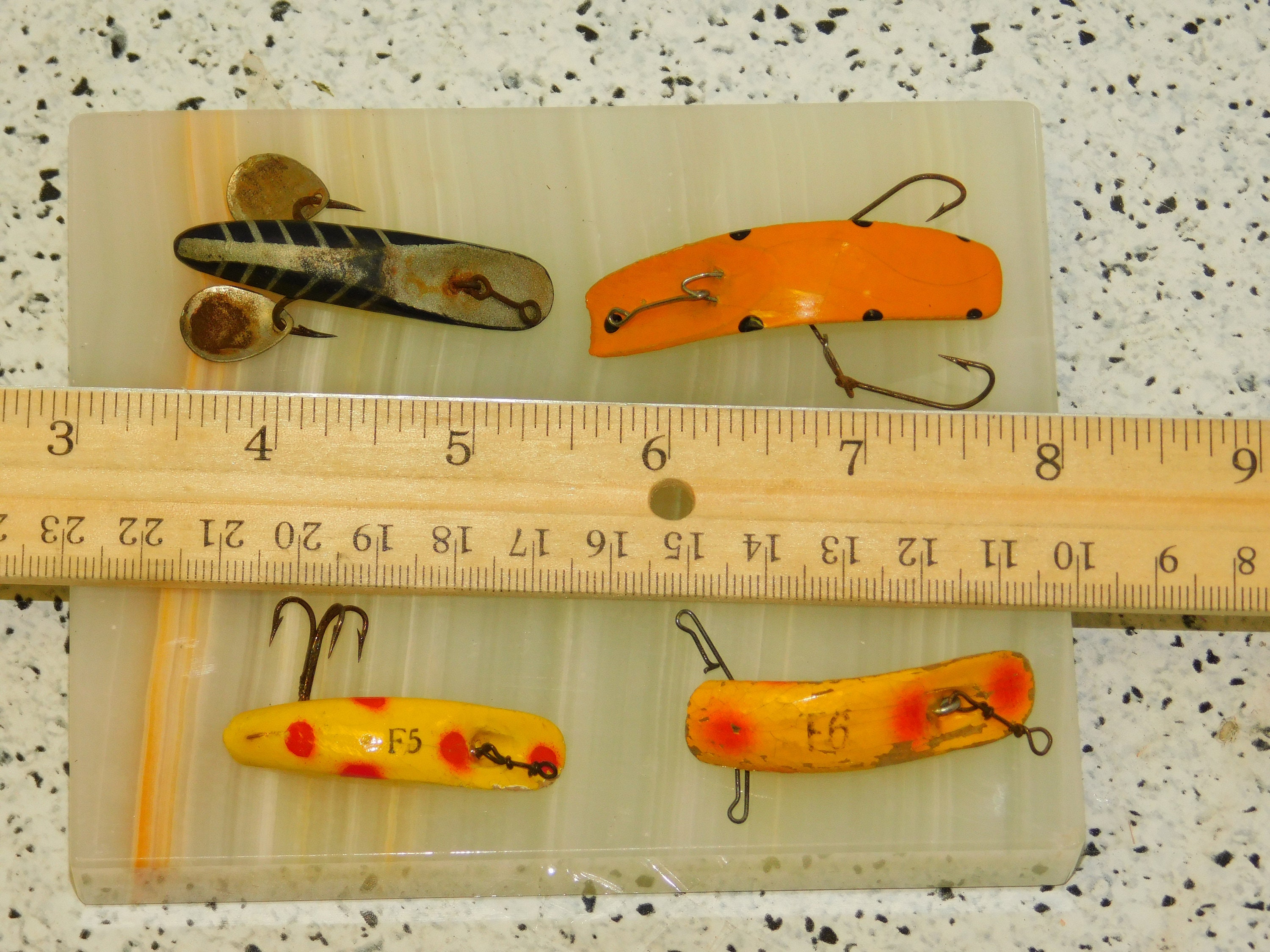VTG Tackle Box Fishing Lures & Accessories Lot (12) w/ Sport