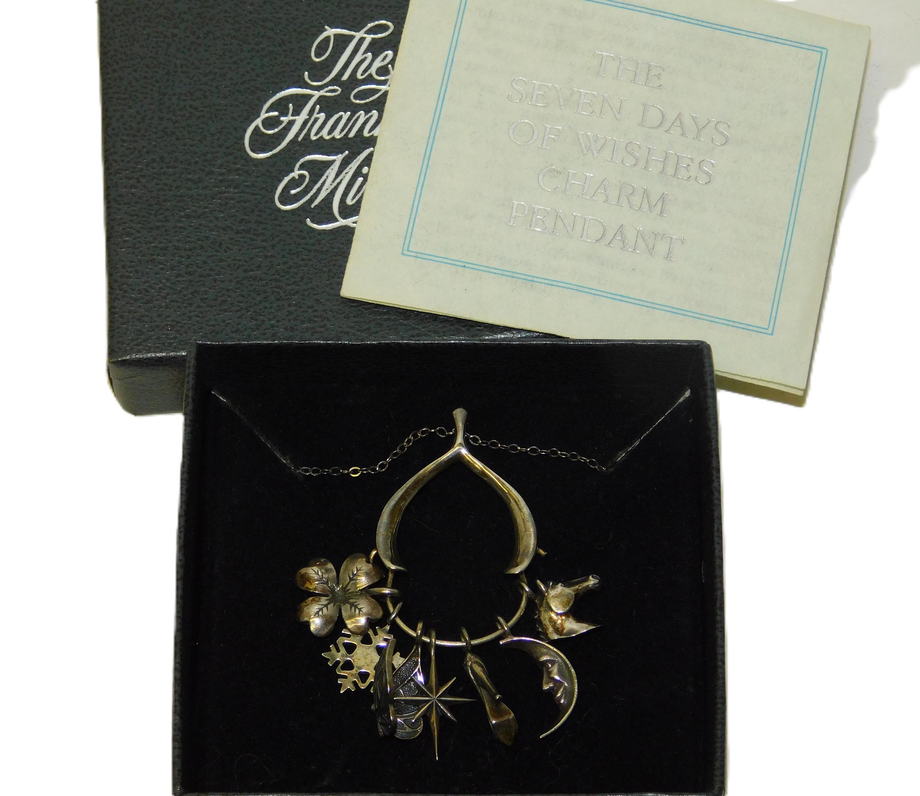 Franklin Mint Vintage 1979 Sterlingネックレス Franklin Mint Vintage 1979 Sterlingネックレス（Franklin mint