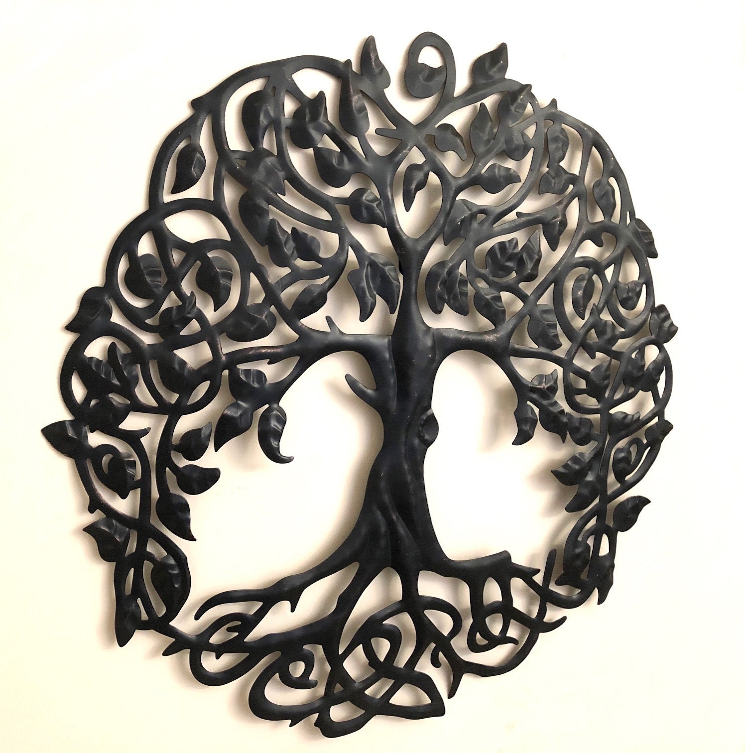 1x Large Tree of Life Metal Art Decorative Artwork Iron Wall | Etsy