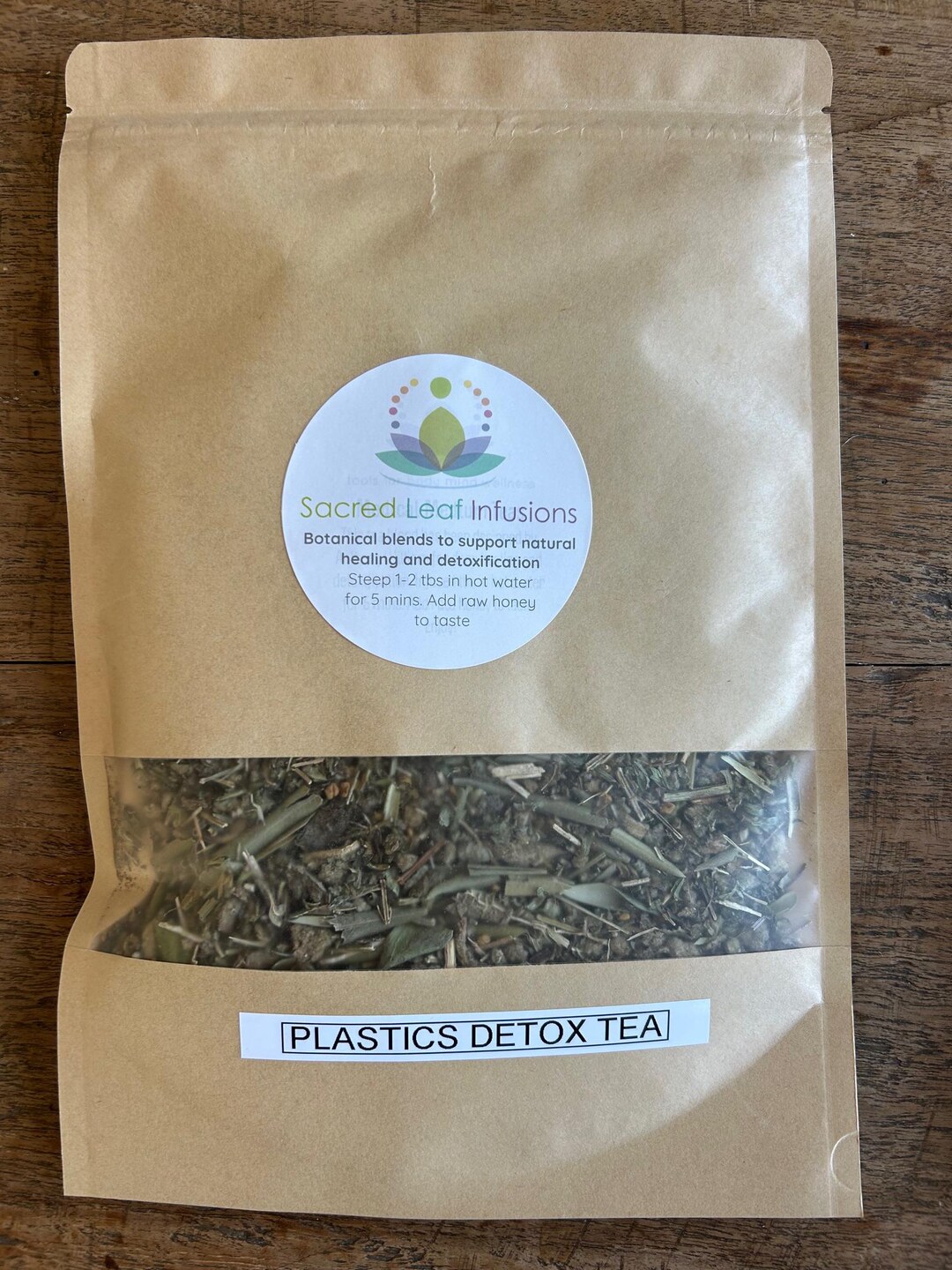 Plastics Detox Herbal Tea Blend by Sacred Leaf Infusions - 100g - Etsy