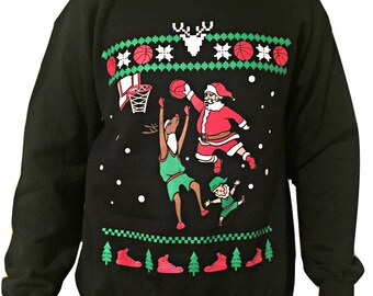 jordan ugly christmas sweater