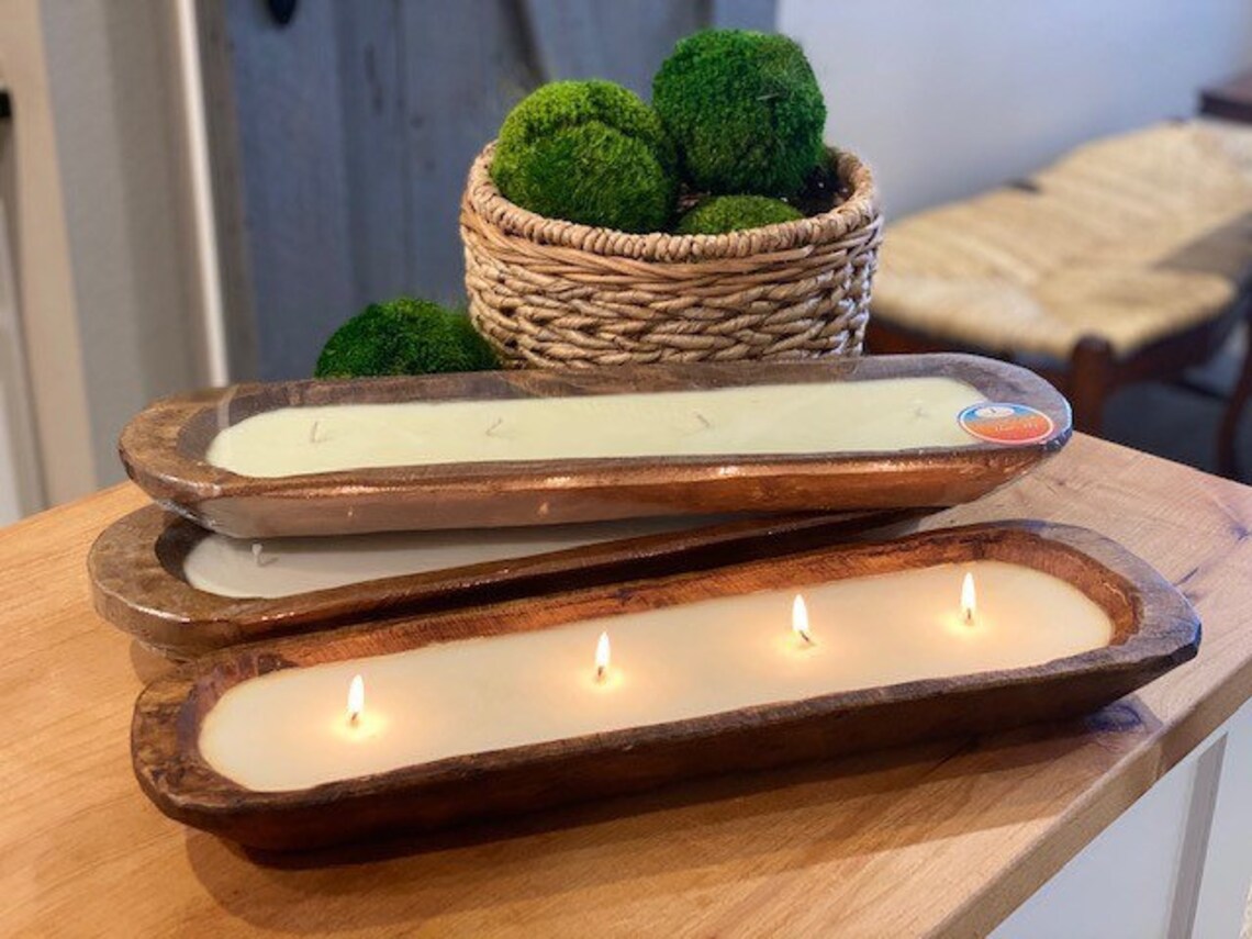 Wooden Dough Bowls Wholesale Custom Candle Candle Making - Etsy