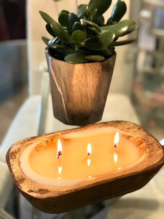 Wooden Dough Bowls Wholesale Custom Candle, Candle Making Farmhouse Rustic,  Farmhouse, Decor Bowls 