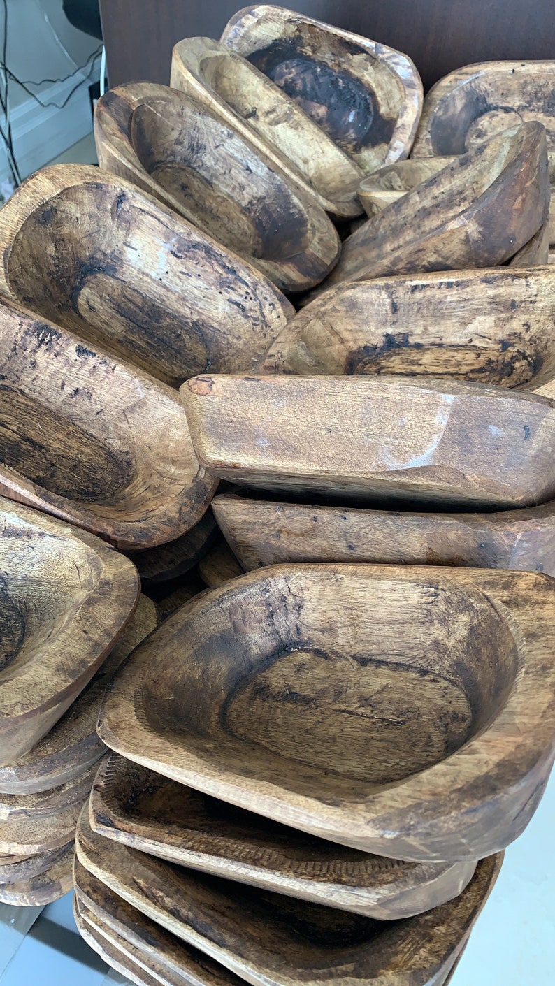 Wooden Dough Bowls Wholesale Custom Candle Candle Making | Etsy