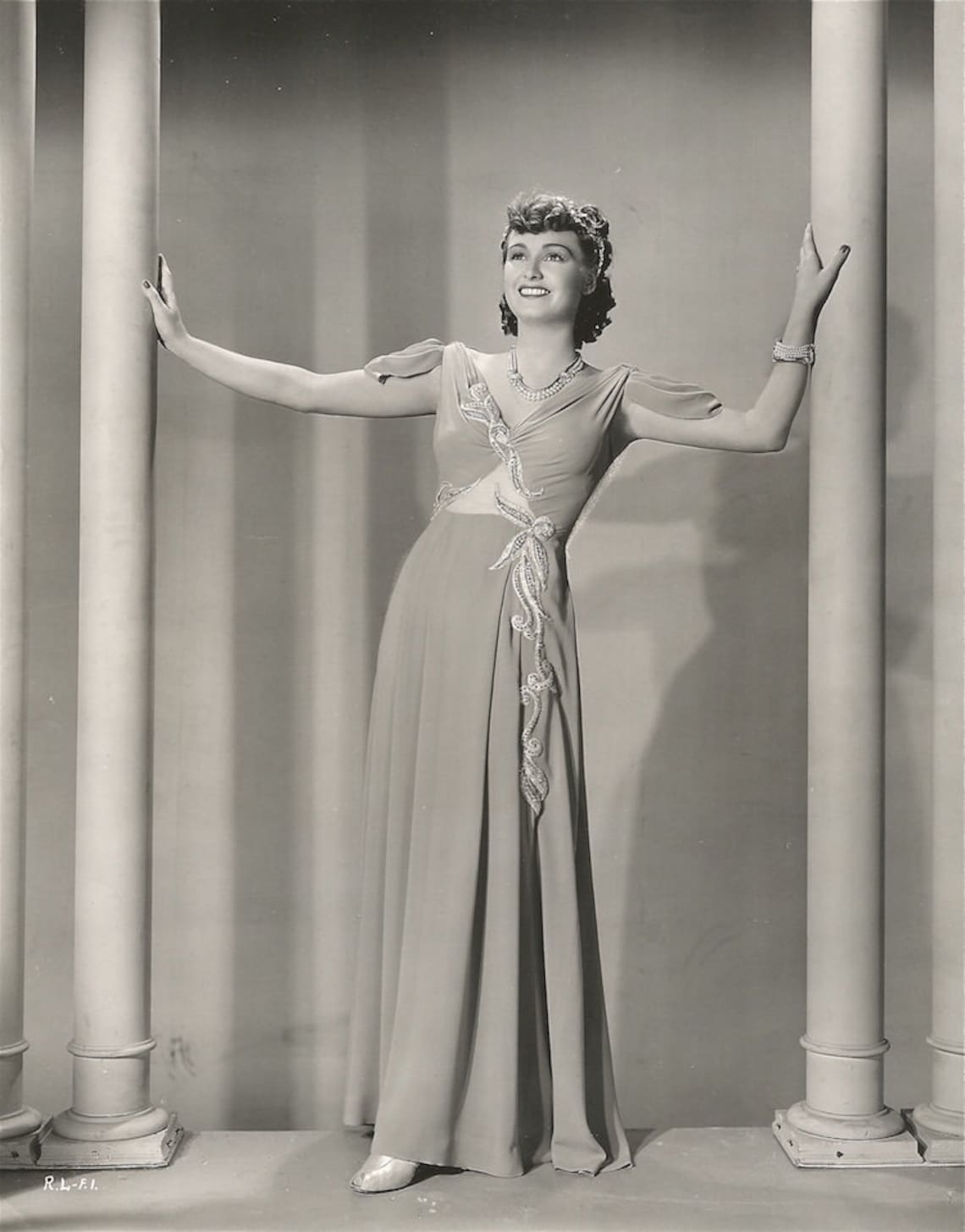 1940s Actress Rosemary Lane in the Boys From Syracuse Art Deco Etsy