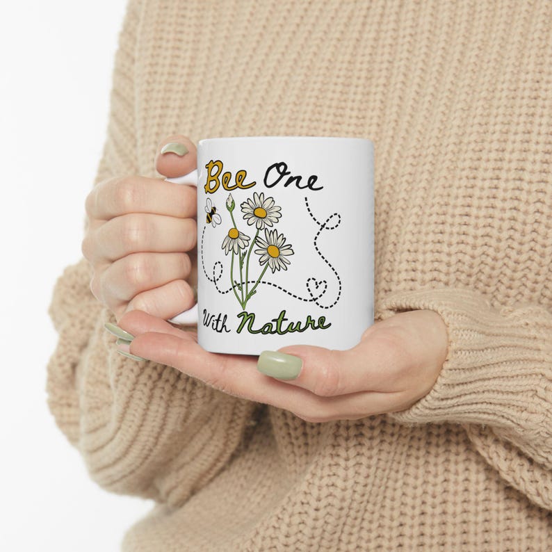 MonarchMilkweedSeeds Bee One With Nature Mug - Thumbnail 3
