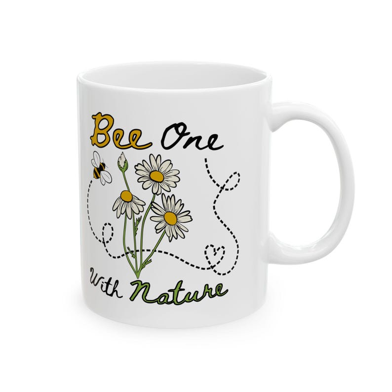 MonarchMilkweedSeeds Bee One With Nature Mug - Thumbnail 2