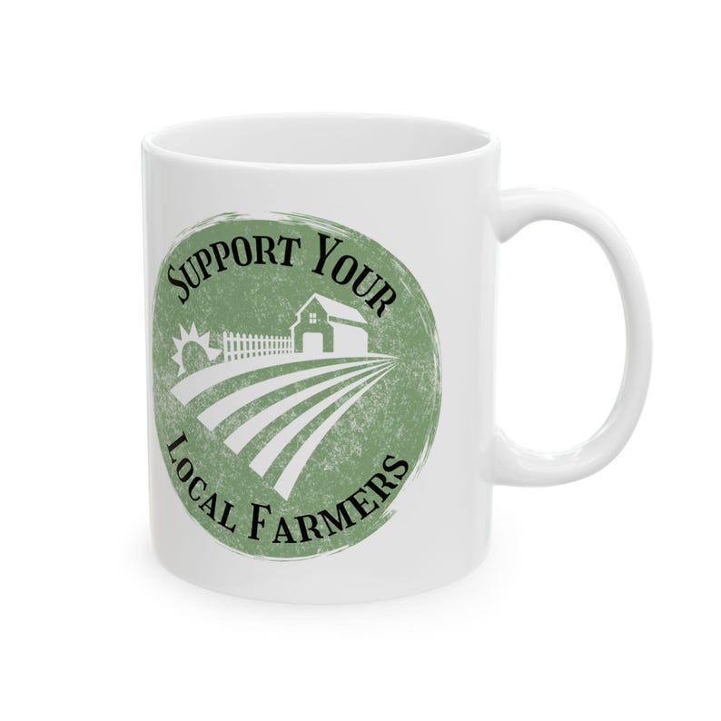 Support Your Local Farmers Mug - Thumbnail 2