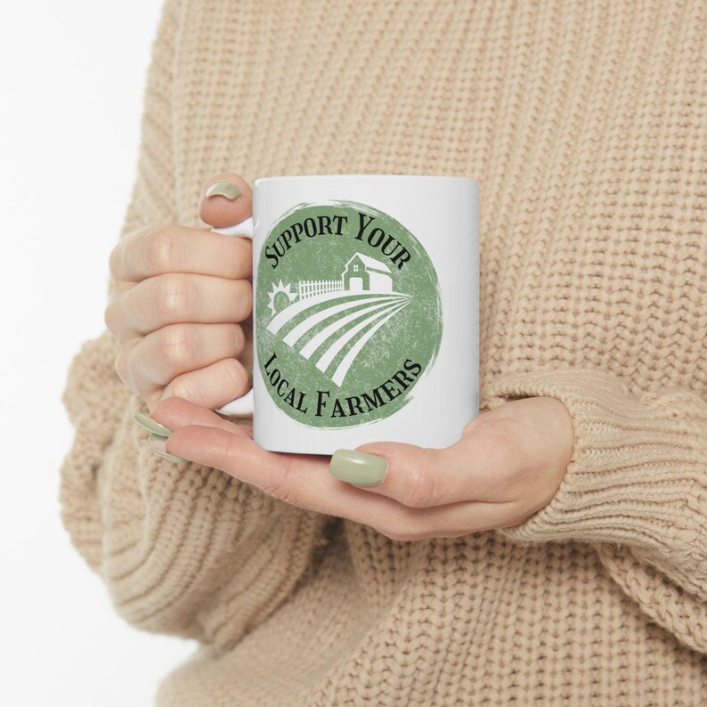 Support Your Local Farmers Mug - Thumbnail 5