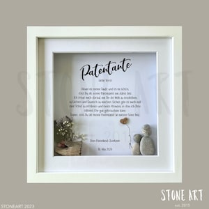 Regalo para madrina, padrino - carta al padrino