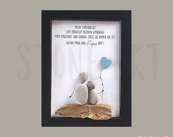 Dad Gift Stone Picture Dad Best Dad Funny