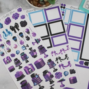 Gothic Cakes 150 pcs Planner Sticker Set