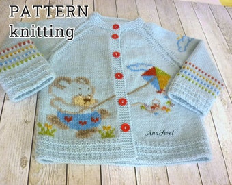 PDF KNITTING PATTERN Colorful kite P108