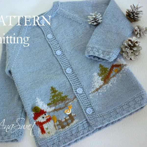 PDF Knitting pattern Winter in the forest.P066