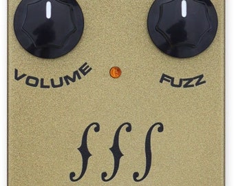 Dazatronyx FFS (Fuzz Face silicon like FJ) - handmade in Australia. 10 year warranty.