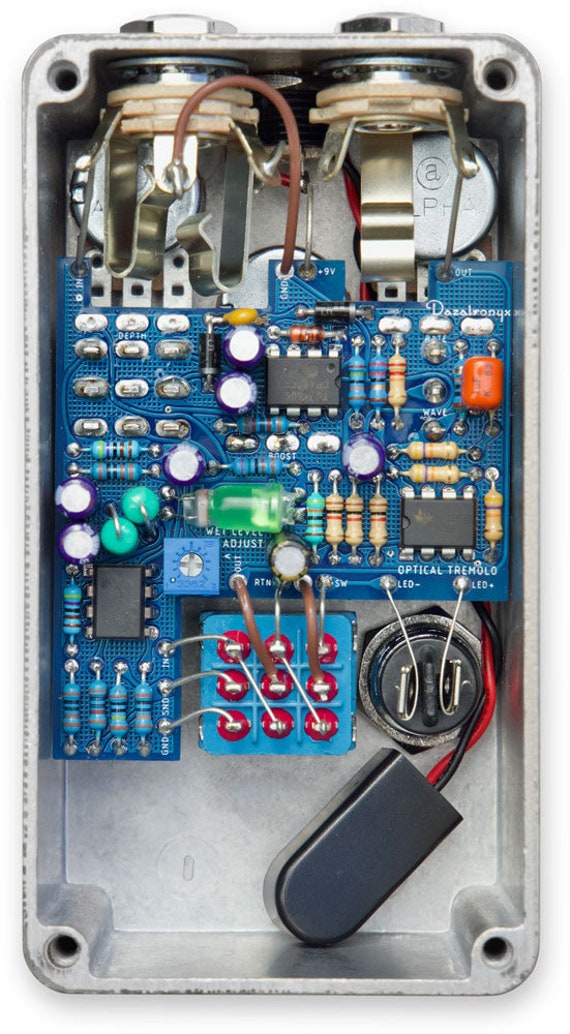 Dazatronyx Optical Tremolo. Hand Made in Melbourne Australia