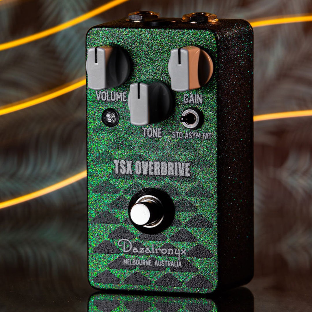 Dazatronyx TSX Overdrive like Ibanez TS10 Tubescreamer. Hand - Etsy