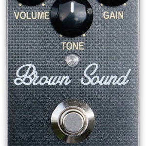 Brown Sound - BSIAB2 Marshall tone distortion pedal - Made by Dazatronyx Melbourne Australia. 10 year warranty.