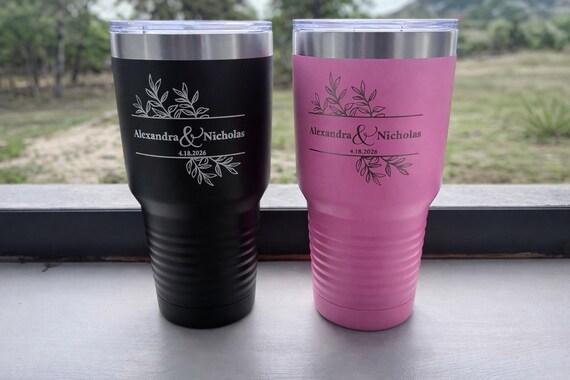 Laser Engraved Insulated Tumbler 30oz