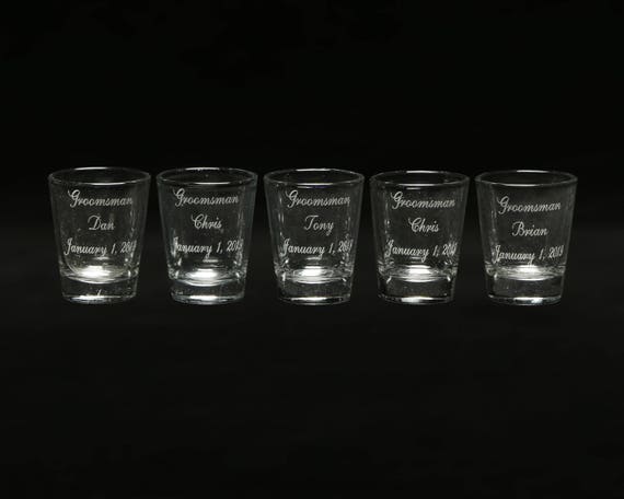 Set of 5 Shot Glasses