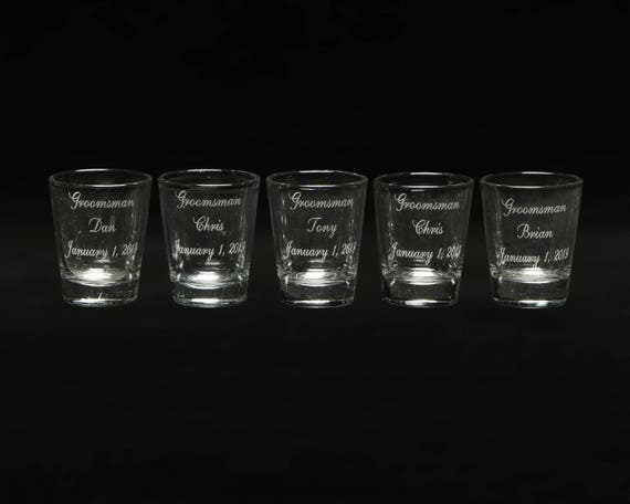 Set of 5 Shot Glasses