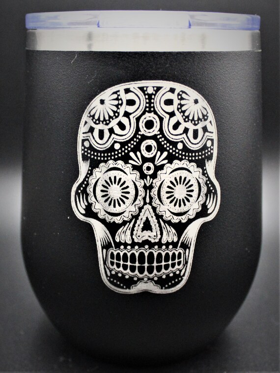 Sugar Skull Tumbler