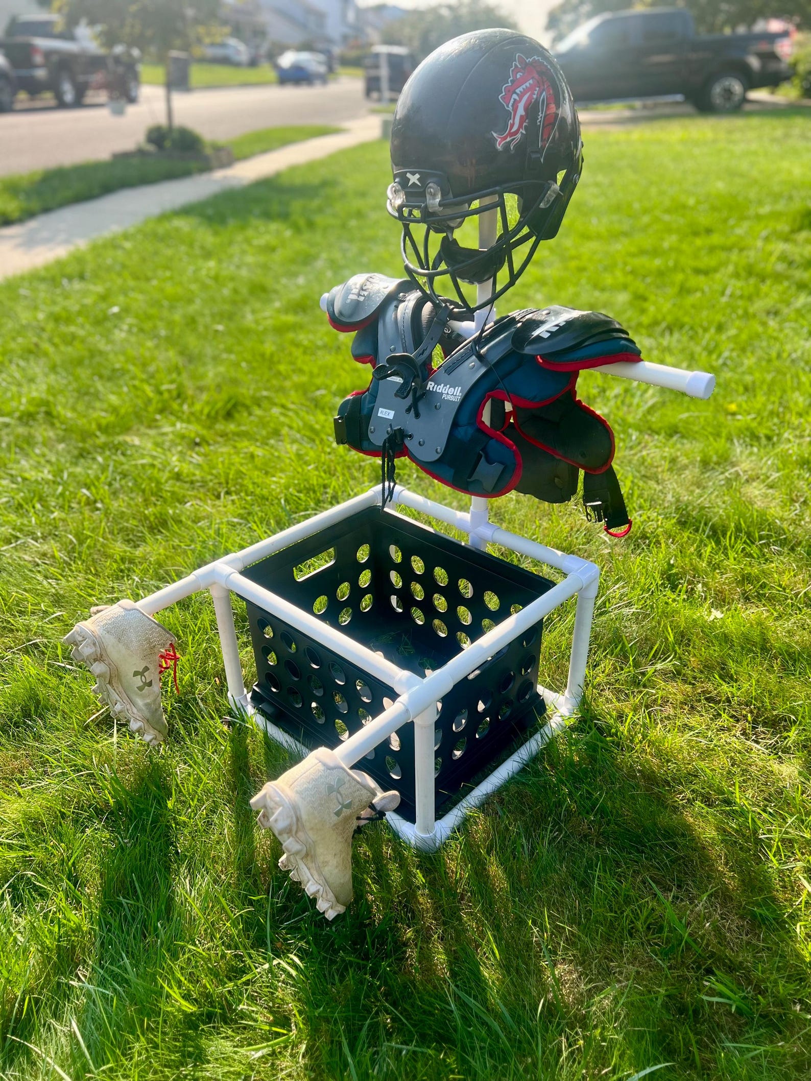 Double Sports Equipment Drying Rack: Football, Hockey, Lacrosse - Etsy