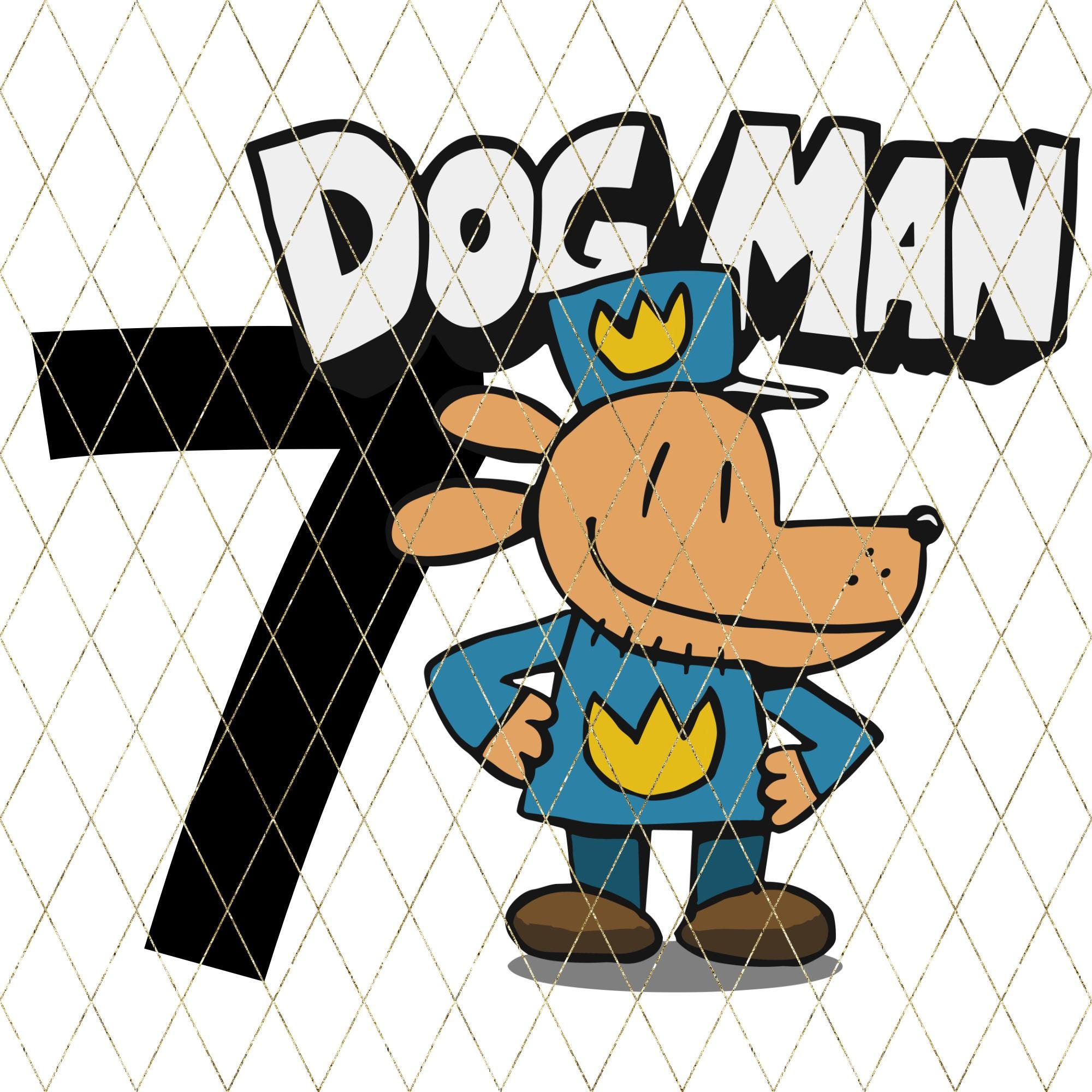 Instant Download: Dog Man 7 - Etsy