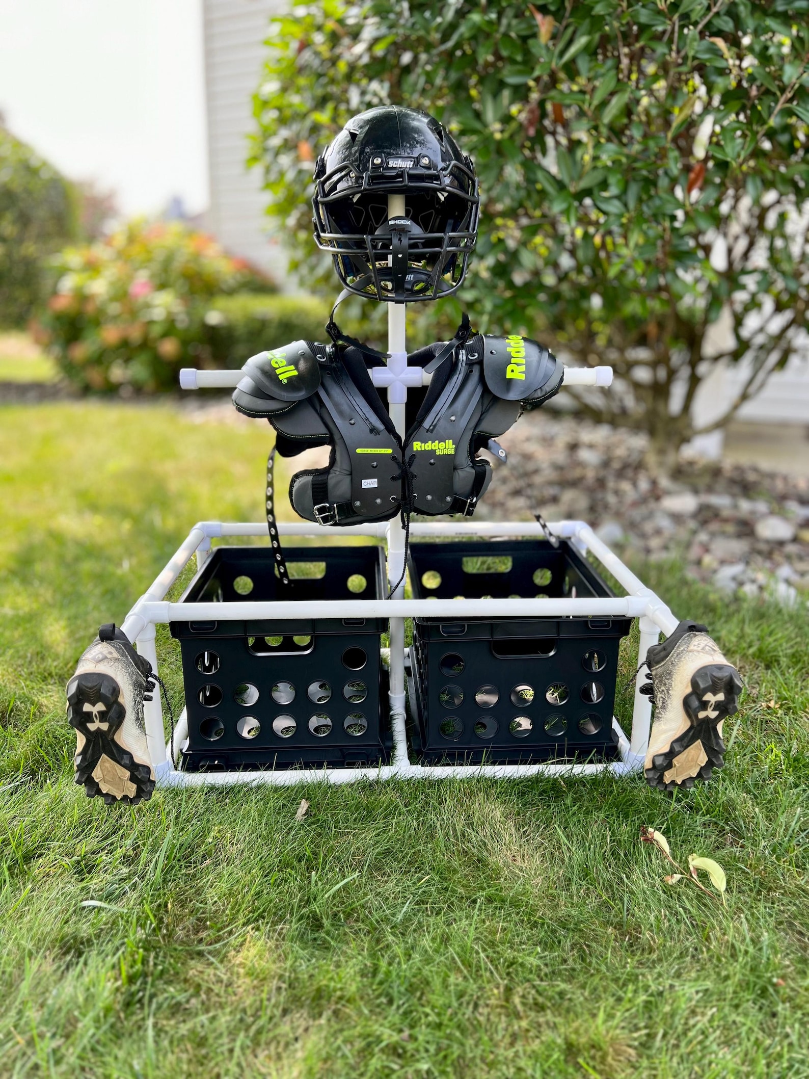 Double Sports Equipment Drying Rack: Football, Hockey, Lacrosse - Etsy