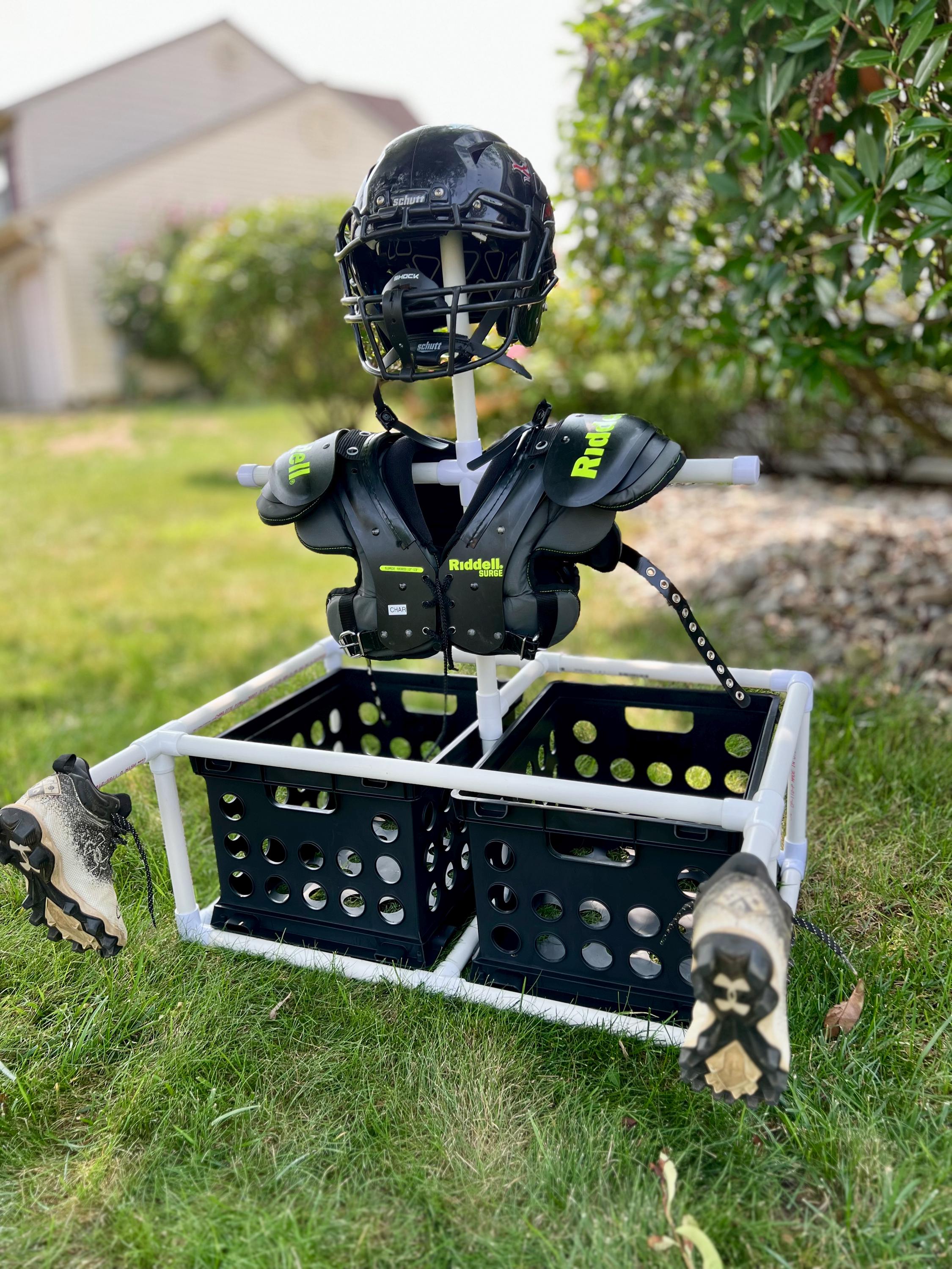 Double Sports Equipment Drying Rack: Football, Hockey, Lacrosse - Etsy