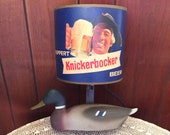 Vintage Knickerbocker Wall Lamp Light Mounted on a Duck Decoy by the Animal Trap Company of America