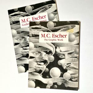 M. C. Escher : The Graphic Work - Introduced and Explained by the Artist - In English & In German - Escher Prints - The Art of M.C. Escher