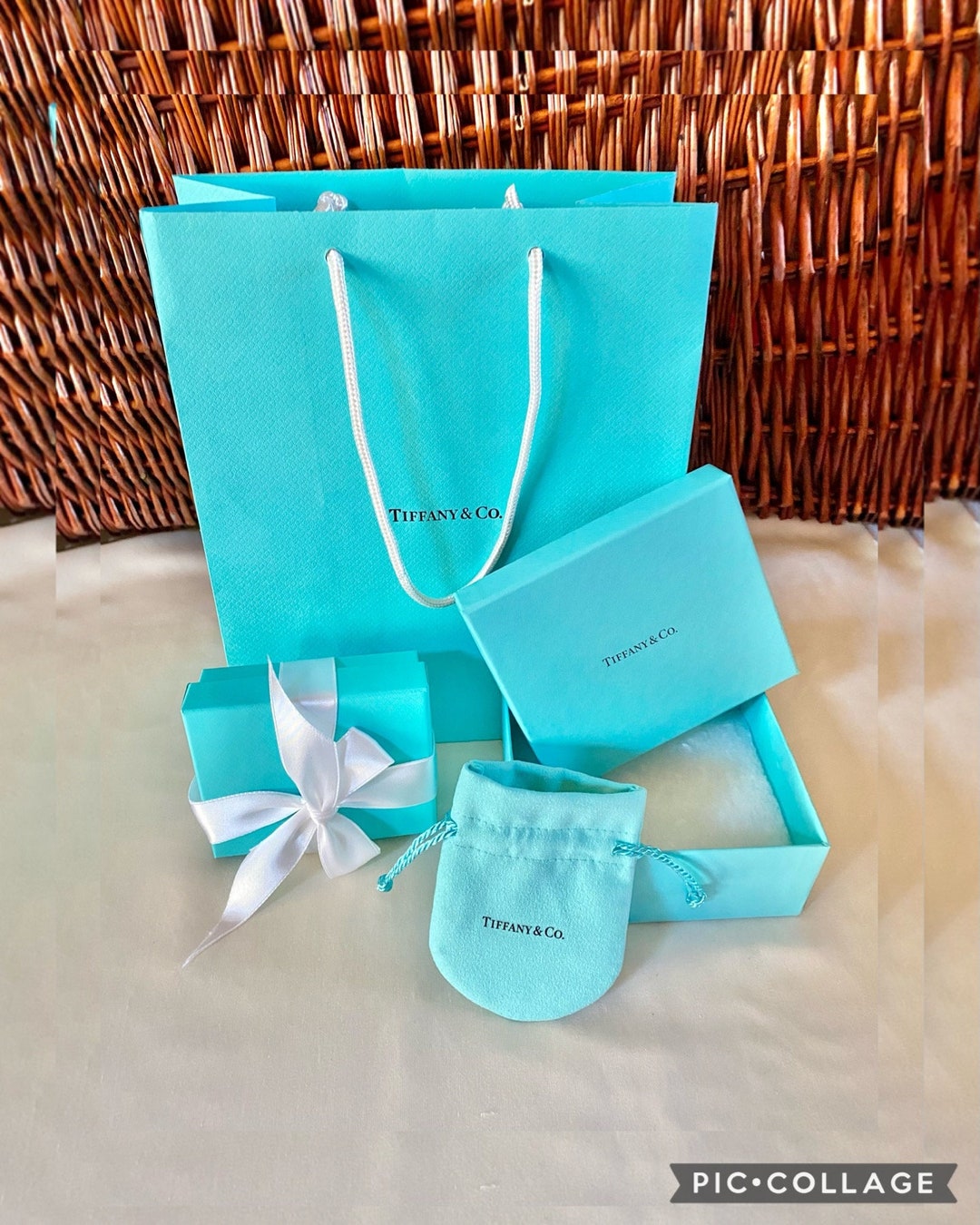 Genuine Set of Tiffany Boxes and Bags Tiffany & Company Bags and Boxes Tiffany Wrapping Tiffany