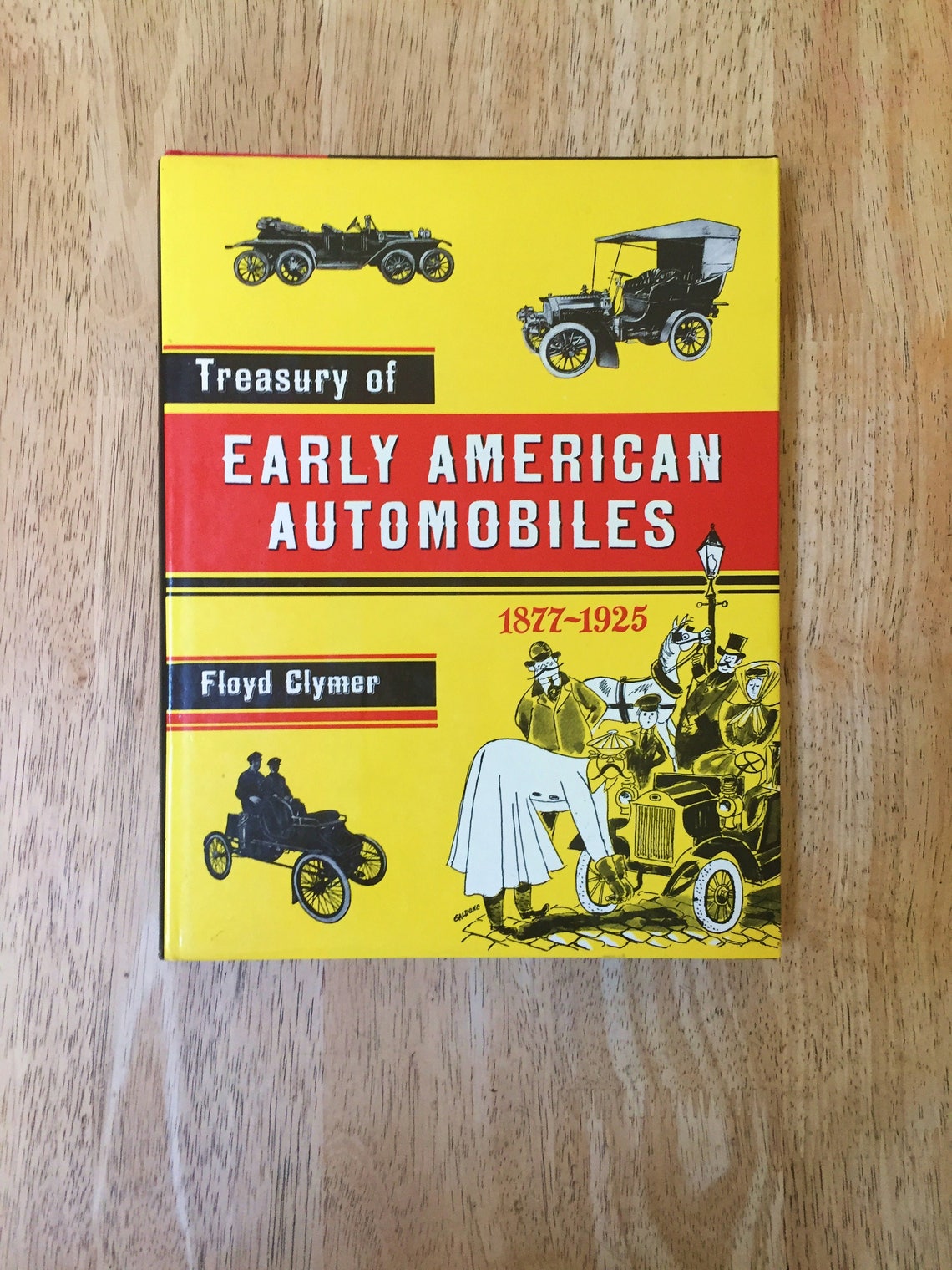 Vintage Automobile Book Book on Early Cars The Treasury of Etsy