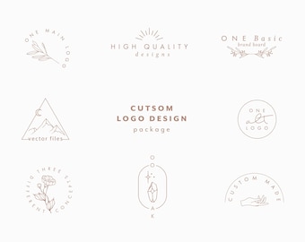 Logo Design - Custom Logo Design - Logo Branding - Logo Design Custom for Business - Branding Package - Logo Branding Kit - Graphic Design