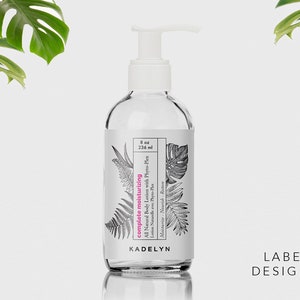 Custom Label Design Label Design Custom Product Label Label Design Custom Candle label Cosmetic label Graphic design Label image 1