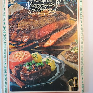Woman's Day Encyclopedia of Cookery Vol 11: Illustrated Vintage Cookbook
