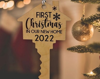 First Christmas In Our New home Ornament | New House Christmas Ornament | New Home Christmas Ornament | First Home Christmas Ornament