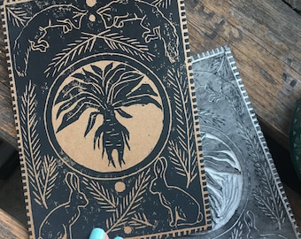 Mandrake, Handprinted Card