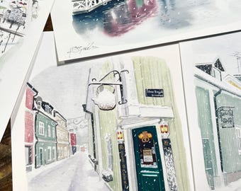 Cafe Hörnan i Norrtälje, print