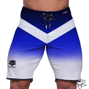 Men&#39;s Physique Shorts. Blue Horizon. 19&quot;