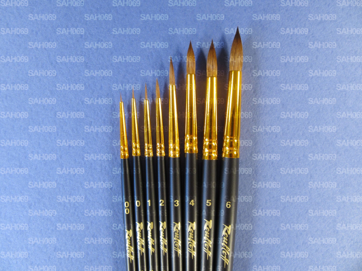 KOLINSKY SABLE Professional Artists' Round Paint Brushes Etsy