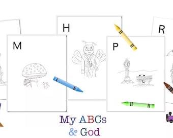 Kleurboek Mijn ABC en God